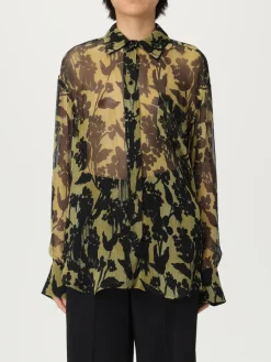 Camicia Victoria Victoria Beckham in seta con stampa floreale