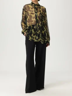 Camicia Victoria Victoria Beckham in seta con stampa floreale