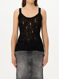 Canotta Pinko in cotone distressed