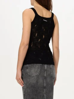 Canotta Pinko in cotone distressed