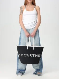 Canotta Stella McCartney in cotone stretch a costine