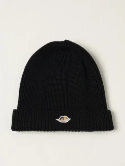 Cappello a berretto in lana merino con logo Fiorucci