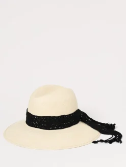 Cappello Borsalino in rafia intrecciata