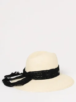 Cappello Borsalino in rafia intrecciata