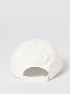 Cappello Casablanca in cotone con logo ricamato