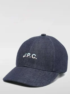 Cappello Charlie Asics x A.P.C. in denim di cotone