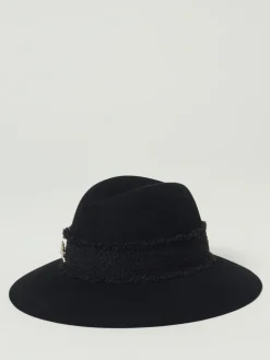 Cappello Claudette Borsalino in feltro lana con applicazione gioiello