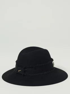 Cappello Claudette Borsalino in feltro lana con applicazione gioiello