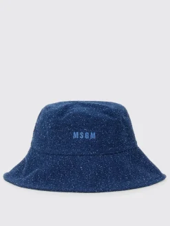 Cappello da pescatore in cotone MSGM