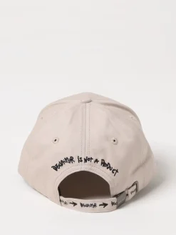 Cappello Disclaimer in cotone con logo ricamato