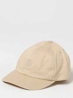 Cappello Isabel Marant in cotone con logo ricamato