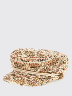 Cappello Maison Michel in tweed di cotone
