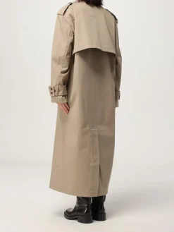 Cappotto a doppiopetto over donna