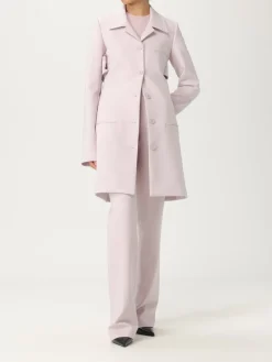 Cappotto a monopetto CourrÈges in misto lana