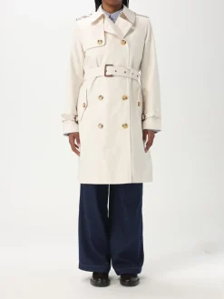 Cappotto doppiopetto Lauren Ralph Lauren in misto cotone