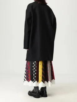 Cappotto doppiopetto Moschino Couture in lana