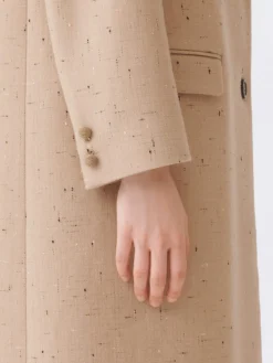 Cappotto Fabiana Filippi in misto lana e cotone