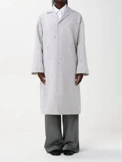 Cappotto in lana vergine Fabiana Filippi con cristalli