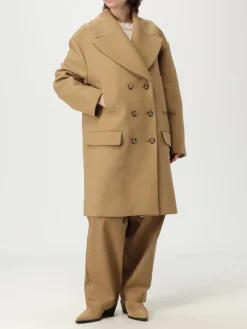 Cappotto oversize Moschino Jeans in panno