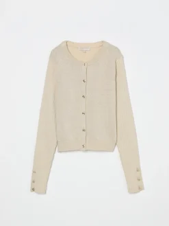 Cardigan a girocollo in cotone Michael Kors