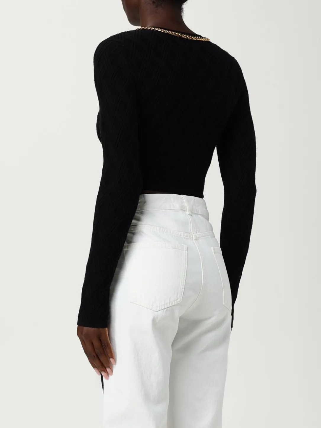 Cardigan Elisabetta Franchi in misto viscosa