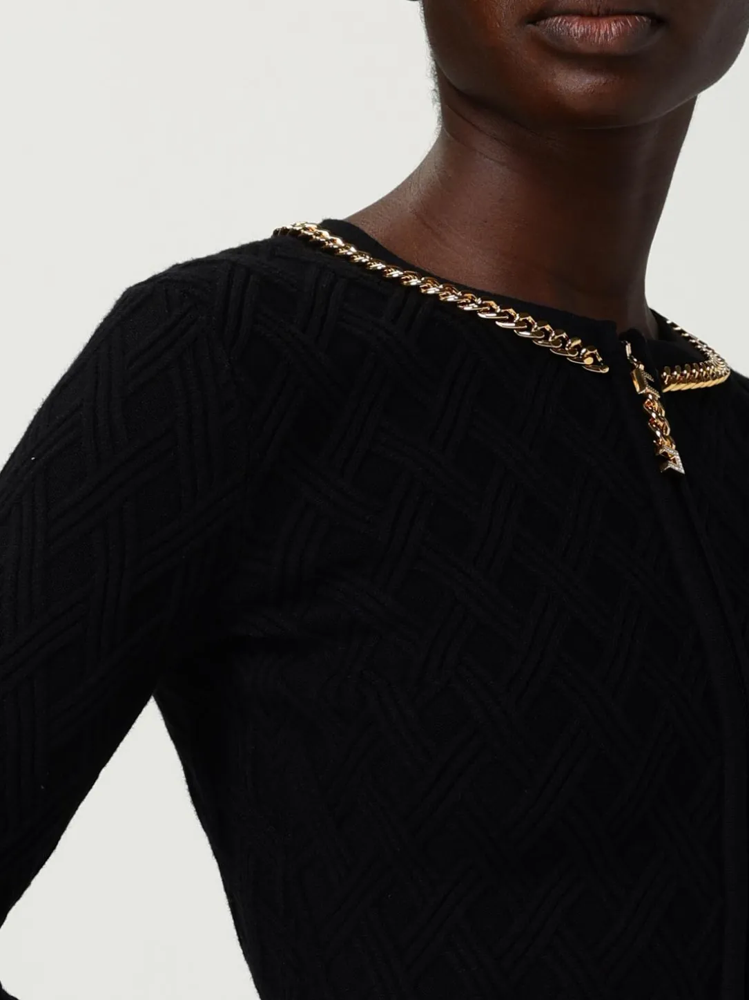 Cardigan Elisabetta Franchi in misto viscosa