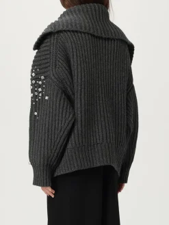 Cardigan Pinko in misto lana con strass