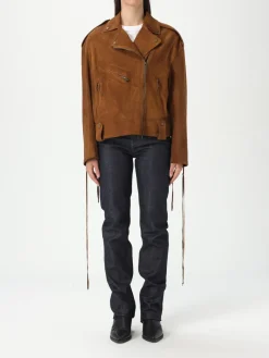 Chiodo di pelle scamosciata Salvatore Santoro