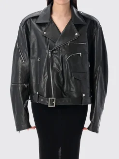 Chiodo over di pelle Rick Owens