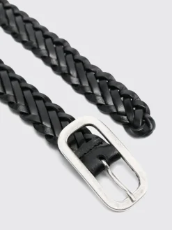 Cintura Barena in pelle intrecciata