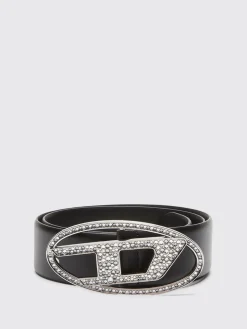 Cintura B-1DR Diesel in pelle con fibbia gioiello