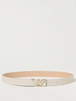 Cintura Emporio Armani in pelle a grana