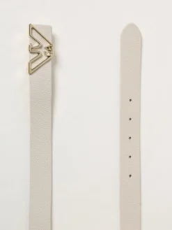 Cintura Emporio Armani in pelle a grana