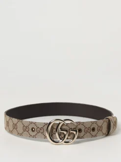 Cintura GG Marmont Gucci in misto cotone jacquard