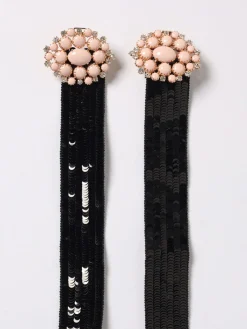 Cintura Giambattista Valli in tessuto stretch con paillettes ricamate