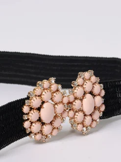 Cintura Giambattista Valli in tessuto stretch con paillettes ricamate