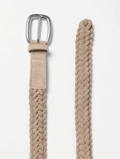 Cintura Golden Goose in camoscio intrecciato