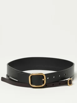 Cintura in pelle con doppio spessore Loewe