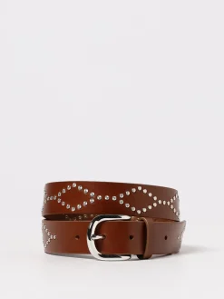 Cintura Isabel Marant in pelle con borchie