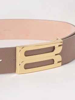 Cintura Jumbo Frame Victoria Victoria Beckham in pelle a grana