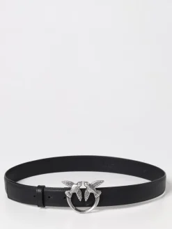 Cintura Pinko in pelle con fibbia Love Birds