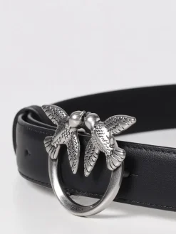 Cintura Pinko in pelle con fibbia Love Birds