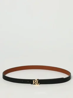 Cintura Polo Ralph Lauren reversibile in pelle a grana