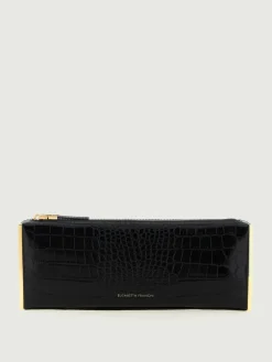 Clutch Baguette con zip Elisabetta Franchi