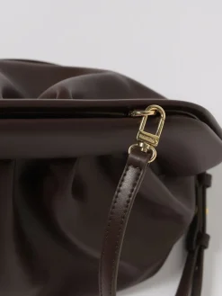 Clutch Bios Themoirè in pelle vegana