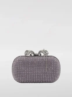 Clutch box con strass Self-Portrait