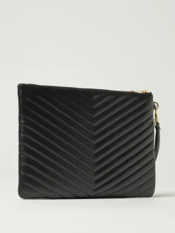 Clutch Cassandre Saint Laurent in nappa matelassè chevron