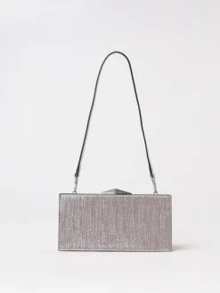 Clutch Diamond Cocktail Jimmy Choo in tessuto lamè