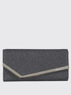 Clutch Emmie Jimmy Choo in tessuto lamè