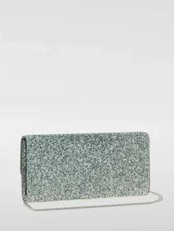 Clutch Emmie Jimmy Choo in glitter e pelle